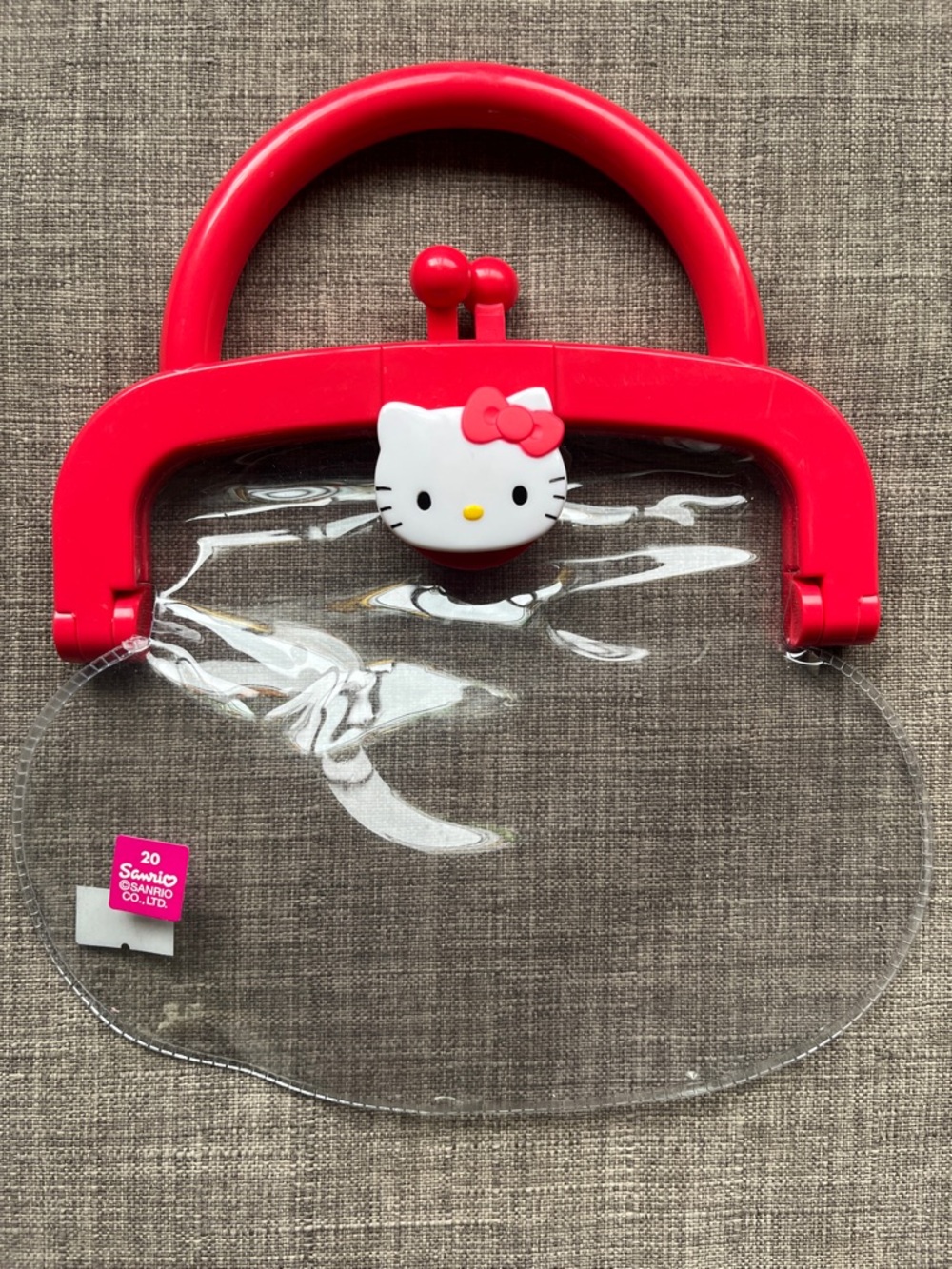 Hello Kitty Clear Hand Bag Small Purse